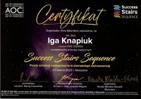 certyfikat Iga Knapiuk
