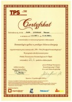 certyfikat Anna Pensiek